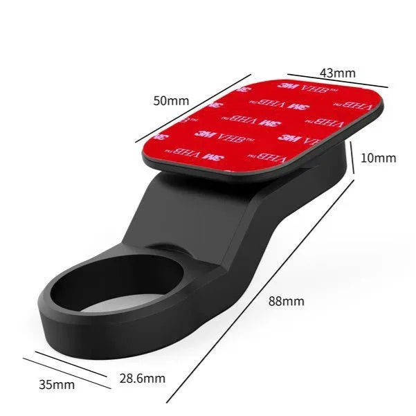 Support pour Guidon, se fixe sur la Potence du vélo, VTT, gravel. Compatible compteurs Garmin, wahoo, bryton ou iphone
